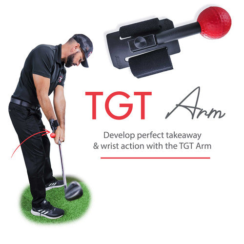 Total Golf Trainer Wrist/Arm | Golf Swing Trainer for Wrist Structure, Arm Connection & Clubface Control