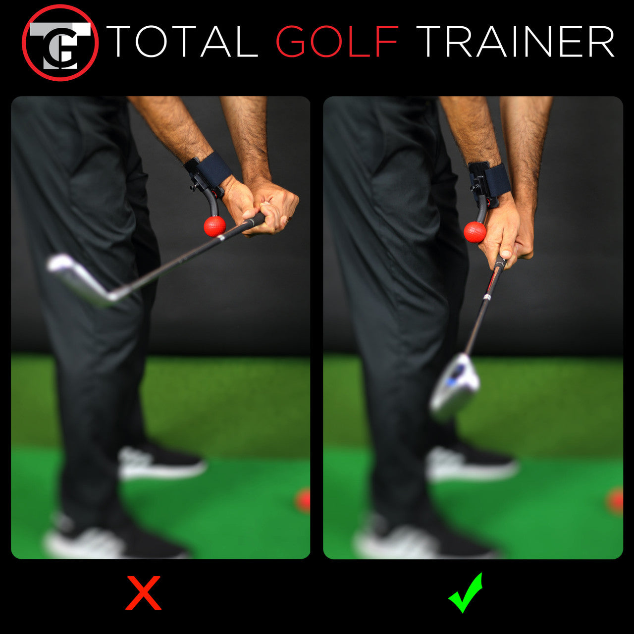Total Golf Trainer Wrist  |  TGT Wrist | Golf Swing Training Aid