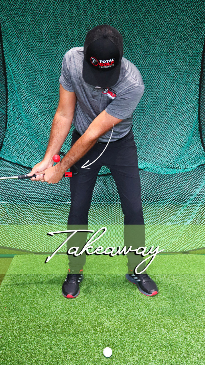 Total Golf Trainer V2 | Golf Swing Trainer for Wrist Hinge, Clubface Control & Consistent Ball Striking