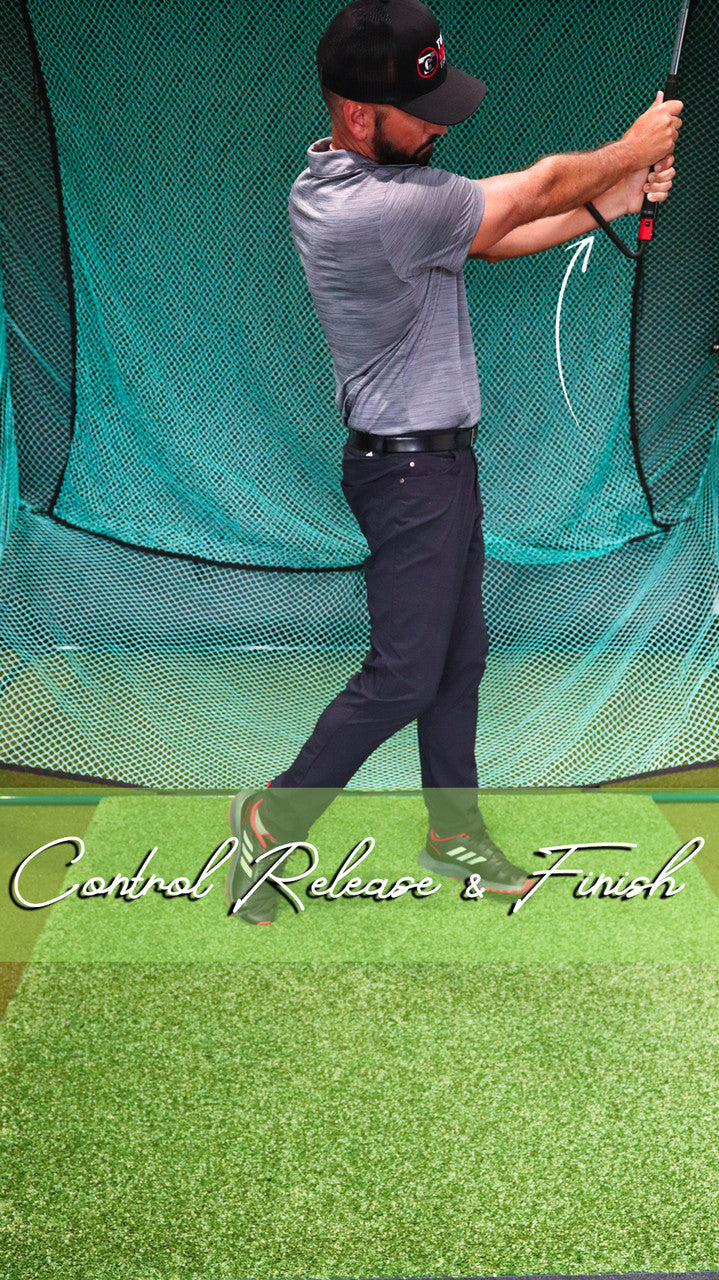 Total Golf Trainer V2 | Golf Swing Trainer for Wrist Hinge, Clubface Control & Consistent Ball Striking